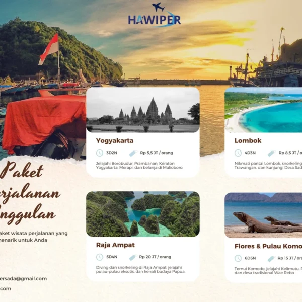 Paket Perjalanan Unggulan Flores & Pulau Komodo